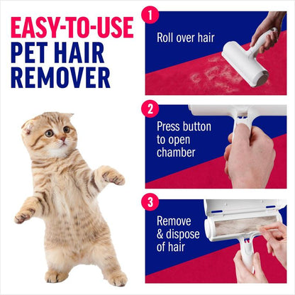 Pet Hair Removal Tool, Pet Hair Removal Roller Brush, Animal Fur Removal Broom, Cat and Dog Hair Remover for Couch, Furniture, Carpet, Car Seat