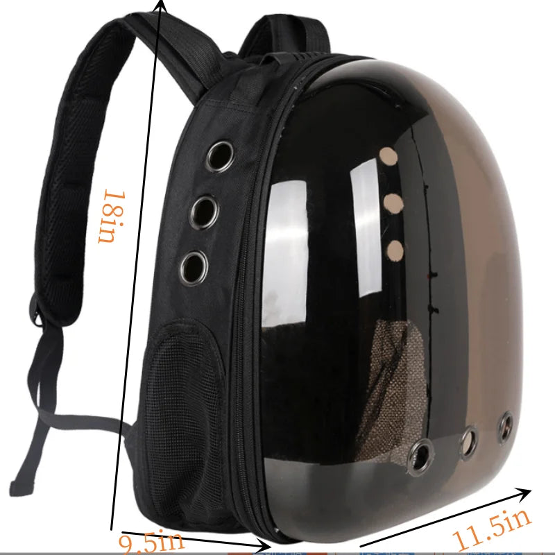 Manufacturer Directly Supplies Cat Bags, Pet Backpacks, Portable and Transparent Space Capsules, Cat Supplies, Breathable Backpa