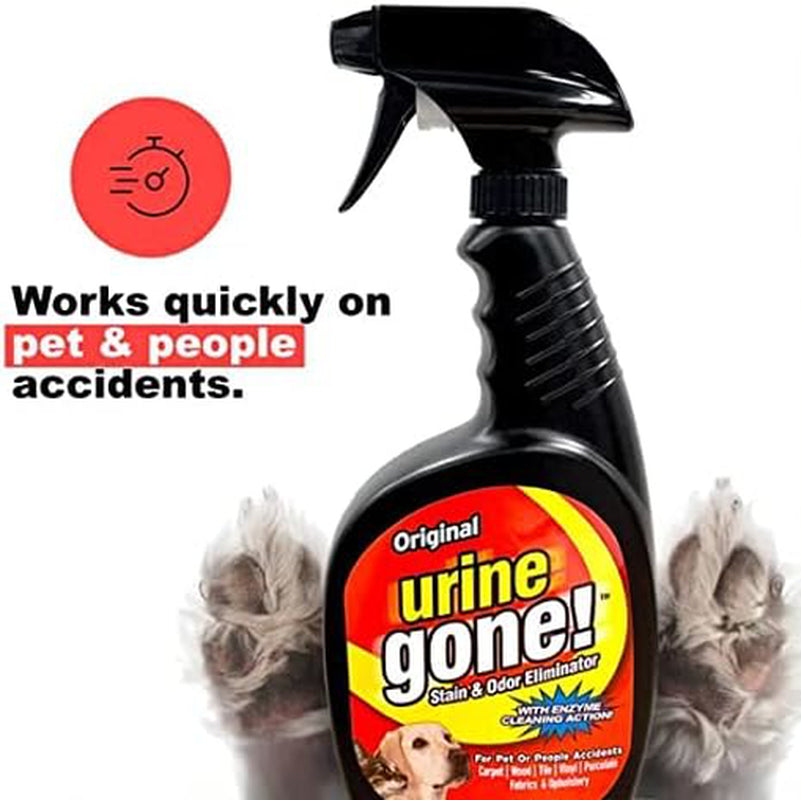 Urine Gone Pet Stain Remover & Odor Eliminator: Heavy Duty Carpet Cleaner and –