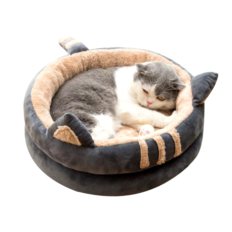 Portable Soft Dog Bed Kennel Multifunction Cat Cushion House Sleeping Accessory 91AD