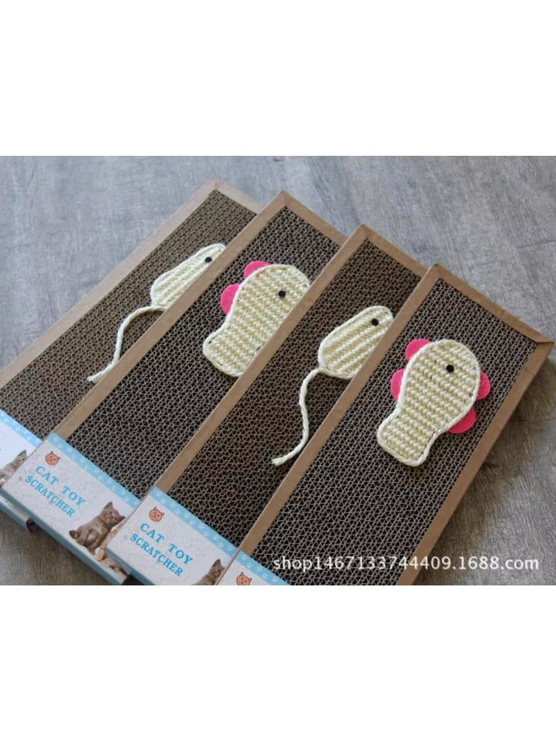 Corrugated Cardboard Cat Scratching Board, Corrugated Cardboard, Cat Claw Toy