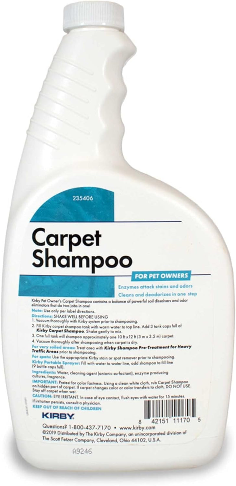 235406 32 Fl Oz. Pet Shampoo Lavender Scented, Case 12 Bottles