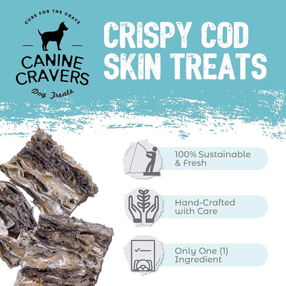 Canine Cravers Single Ingredient Dog Treats – Healthy and Nutritious Human Grade Air Dried Hypoallergenic Pet Food - Grain Free, Gluten Free and No Soy – 100% All Natural Variety 3 Pack