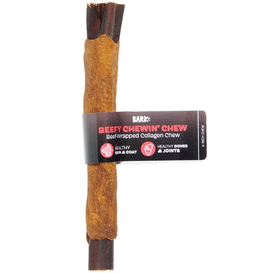 BARK Beefy Chewin' Collagen Chews - Support Dental Health and Deliver the Benefits of Collagen