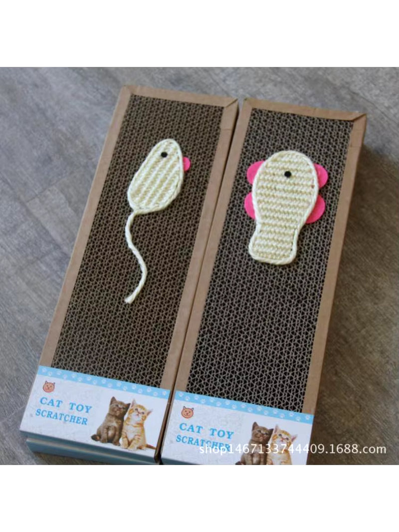 Corrugated Cardboard Cat Scratching Board, Corrugated Cardboard, Cat Claw Toy