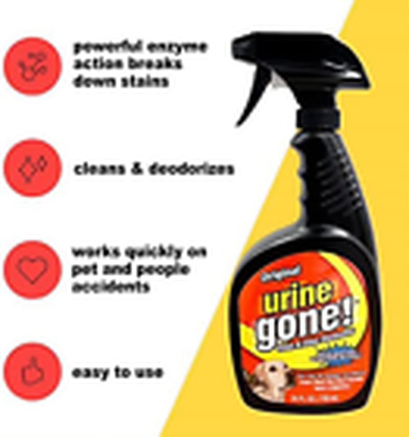 Urine Gone Pet Stain Remover & Odor Eliminator: Heavy Duty Carpet Cleaner and –