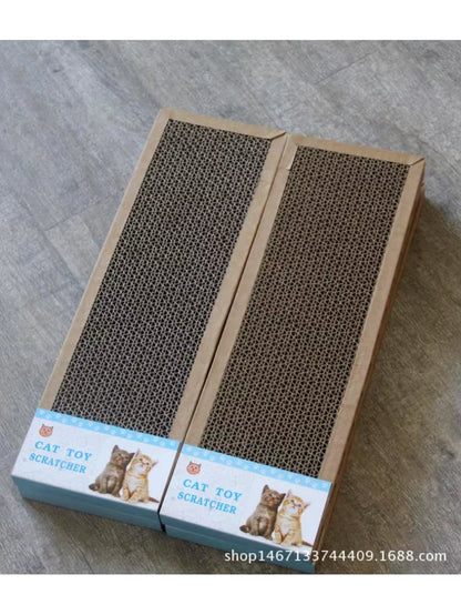 Corrugated Cardboard Cat Scratching Board, Corrugated Cardboard, Cat Claw Toy