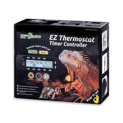 Reptile Thermostat Digital Outlet Temperature Timer Troptical or Desert Mode with Day Night Control for Aquarium Reptiles Terrarium Humidistat Mushroom Fermentation,Easy Setup (THC16)