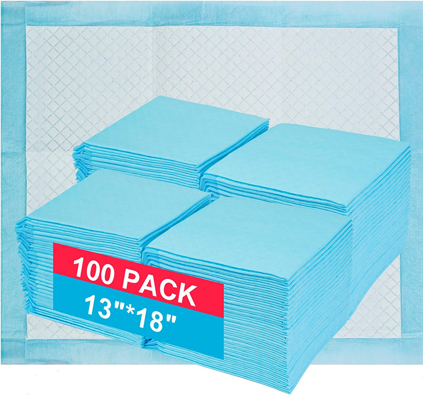 Dog and Puppy Training Pads (13"*18" (33*45Cm) - 100 Counts)