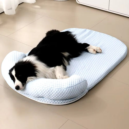 2024 Summer Pet Cooling Mat Cool Ice Silk Sleeping Pad for Dog Cat Small Animal Soft Moisture-Proof