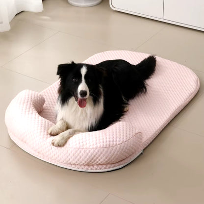 2024 Summer Pet Cooling Mat Cool Ice Silk Sleeping Pad for Dog Cat Small Animal Soft Moisture-Proof