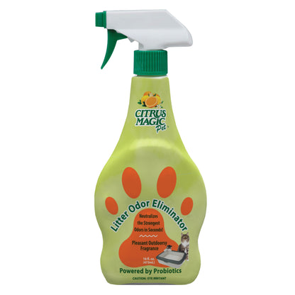 Pet Probiotic Litter Odor Eliminator, Outdoor Fresh, 16-Fluid Ounce