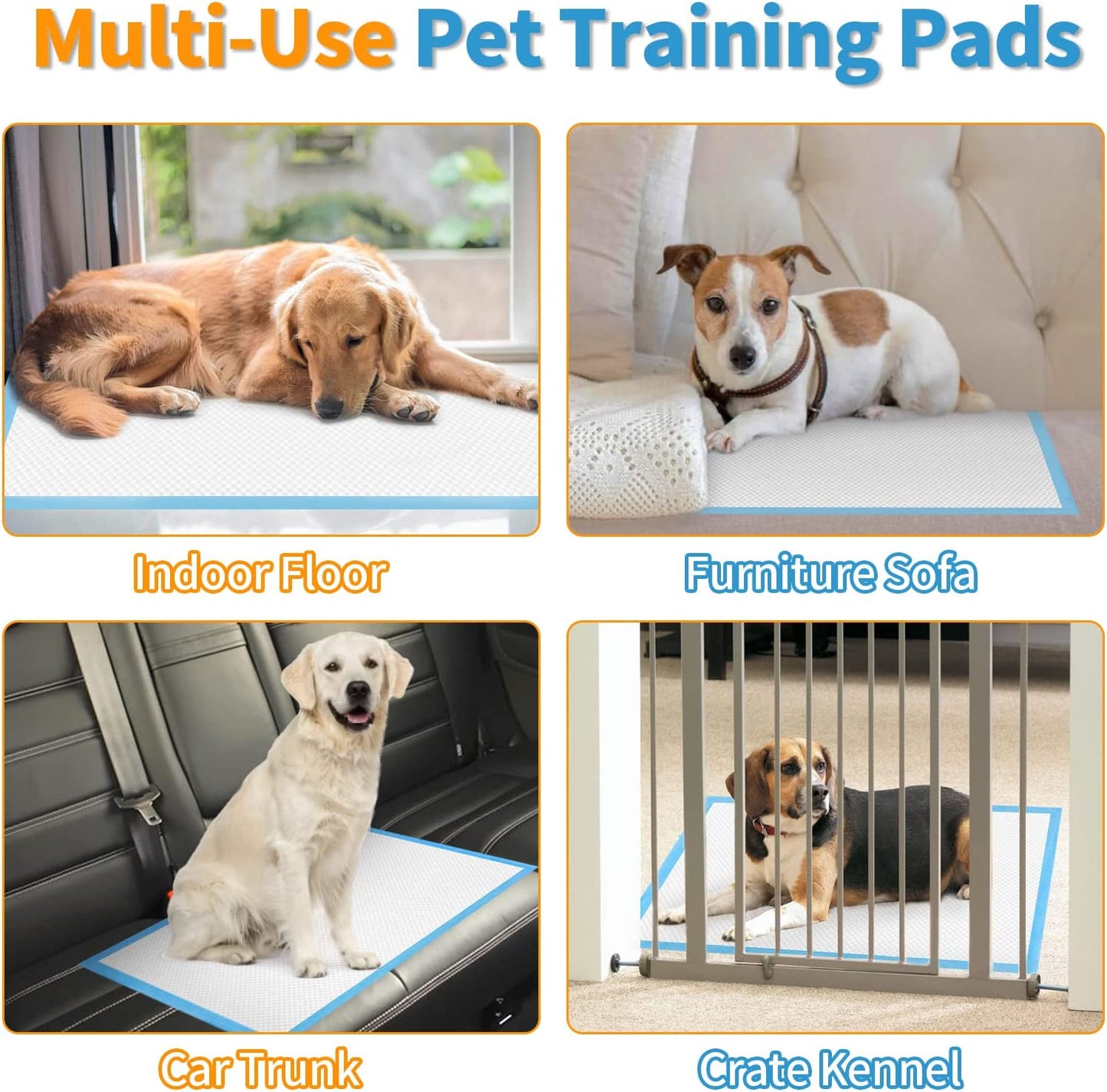 Dog and Puppy Training Pads (13"*18" (33*45Cm) - 100 Counts)