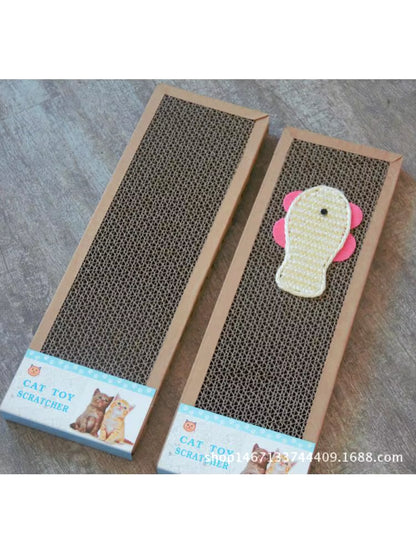 Corrugated Cardboard Cat Scratching Board, Corrugated Cardboard, Cat Claw Toy