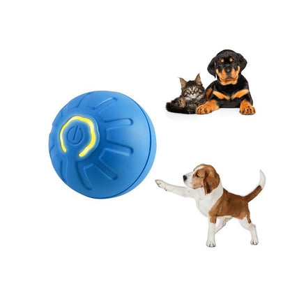 Interactive Dog Toys Dog Ball,Durable Active Rolling Ball Wicked Ball,Automatic Moving Bouncing Rotating Ball for Puppy/Small/Medium Dogs,Usb Rechargeable,Fun and Engaging Gift